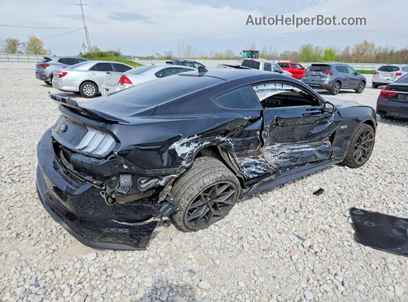 1FA6P8CF0L5177343 2020 FORD MUSTANG Black უკანა მარჯვენა