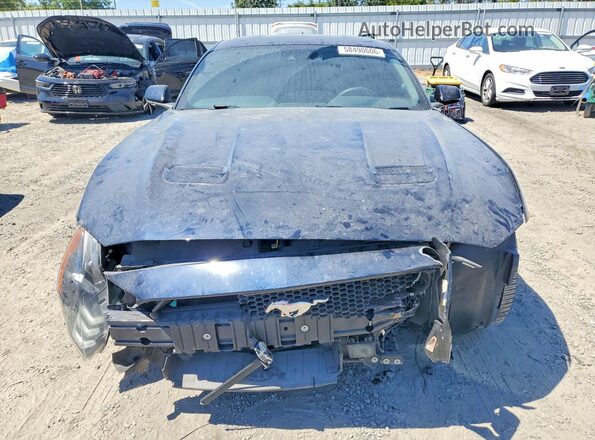 1FA6P8CF0M5110551 2021 FORD MUSTANG Black წინა ხედი