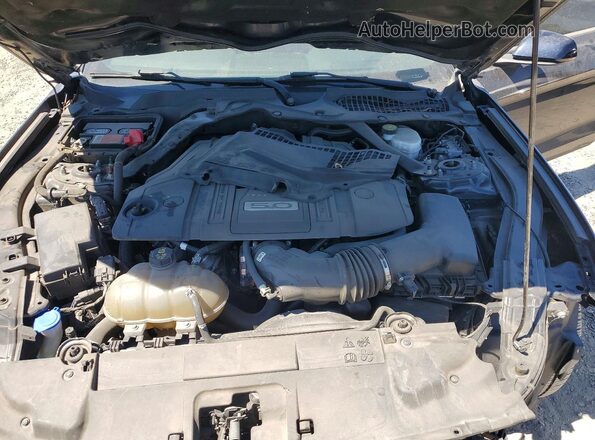 1FA6P8CF0M5110551 2021 FORD MUSTANG Black უკანა სალონის ხედი