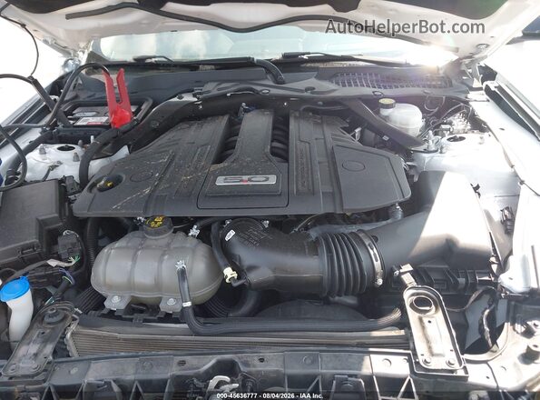 1FA6P8CF0M5153061 2021 FORD MUSTANG White Vista trasera