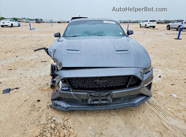 1FA6P8CF0N5138836 2022 FORD MUSTANG Gray Vista frontal
