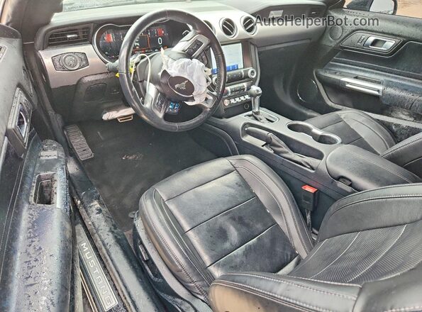 1FA6P8CF0N5138836 2022 FORD MUSTANG Gray Vista del salpicadero