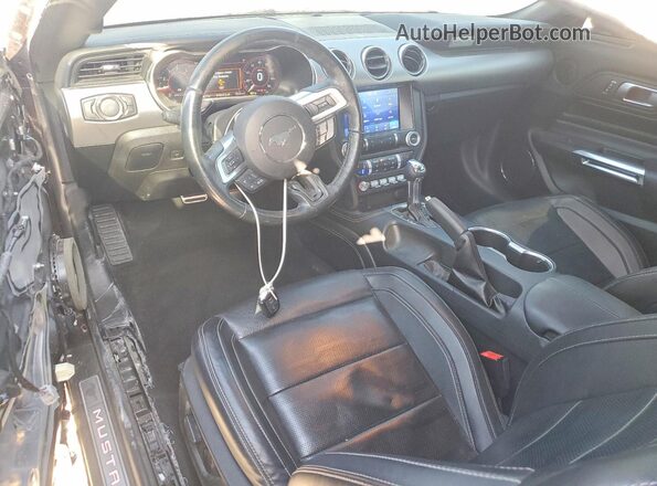 1FA6P8CF0P5302427 2023 FORD MUSTANG Black Вид панелі приладів
