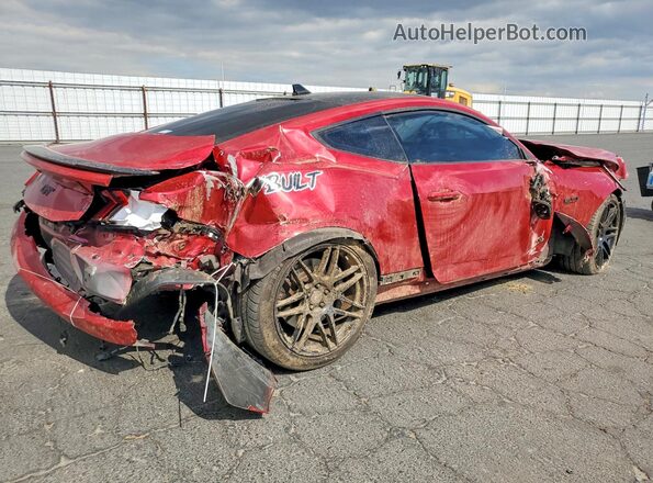 1FA6P8CF0R5402112 2024 FORD MUSTANG Maroon Tył prawy