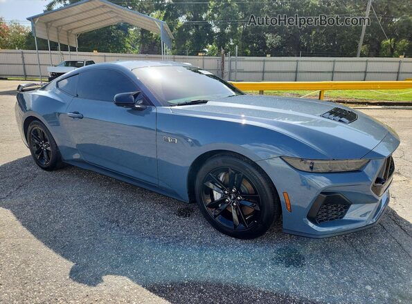 1FA6P8CF0T5401193 2026 FORD MUSTANG Blue Առջևի աջ
