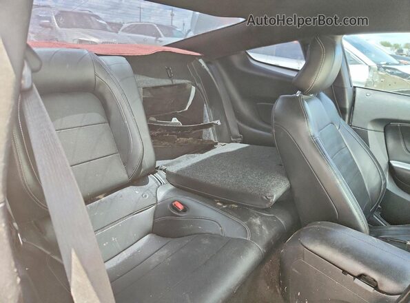 1FA6P8CF1H5329007 2017 FORD MUSTANG Черный Вид задних сидений