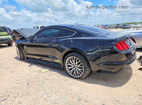 1FA6P8CF1H5329007 2017 FORD MUSTANG Черный Задняя левая четверть