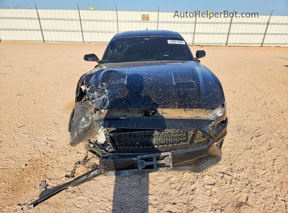 1FA6P8CF1M5139735 2021 FORD MUSTANG Black წინა ხედი