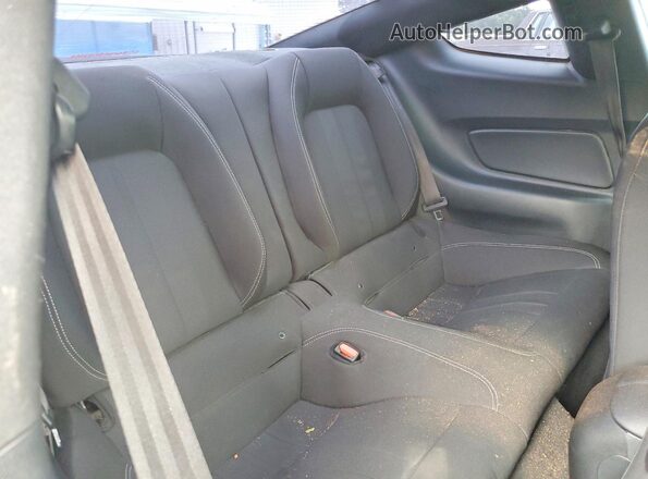 1FA6P8CF1M5143655 2021 FORD MUSTANG Black Rear seats view