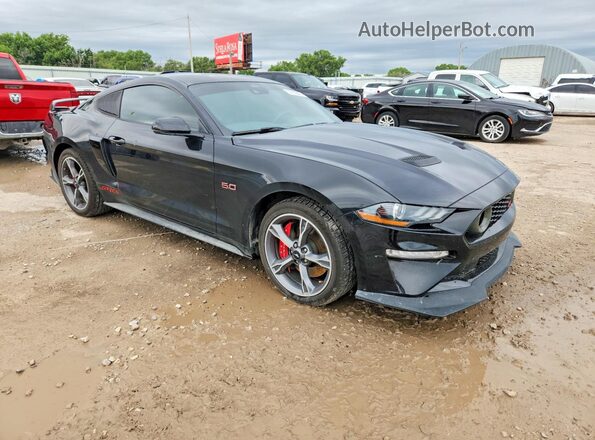 1FA6P8CF1N5109586 2022 FORD MUSTANG Black Front right