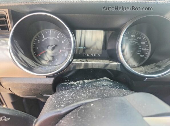 1FA6P8CF1N5122208 2022 FORD MUSTANG Black ხელსაწყოთა პანელის ხედი
