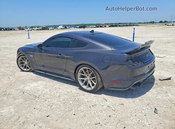 1FA6P8CF1N5123701 2022 FORD MUSTANG Угольный Задняя левая четверть