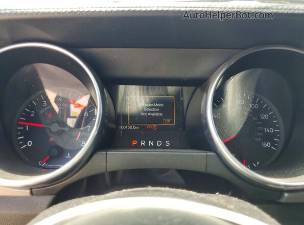 1FA6P8CF1N5123701 2022 FORD MUSTANG Угольный Вид щитка приборов