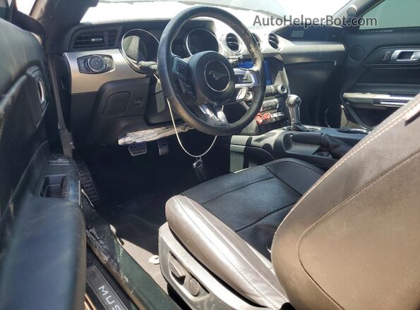 1FA6P8CF1N5123701 2022 FORD MUSTANG Угольный Вид панели приборов