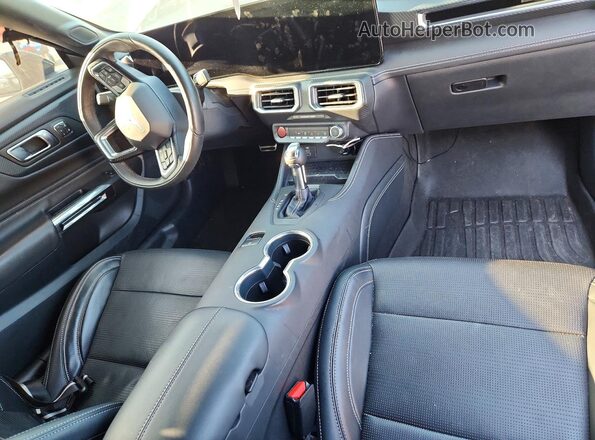1FA6P8CF1R5412910 2024 FORD MUSTANG Black Dashboard view