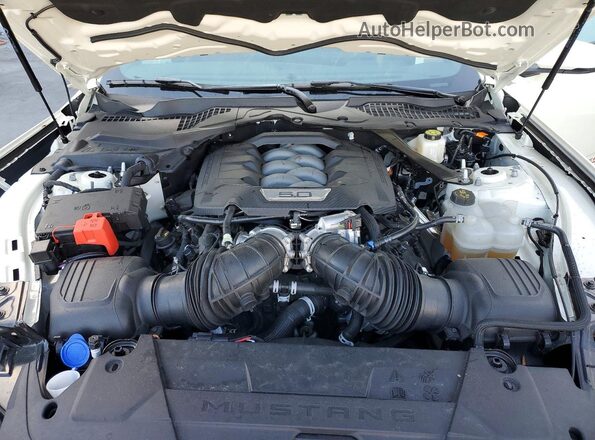 1FA6P8CF1S5410337 2025 FORD MUSTANG White Vista interior trasera