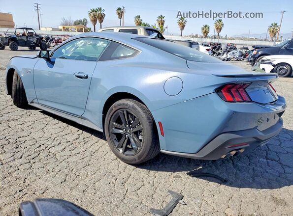 1FA6P8CF1S5415540 2025 FORD MUSTANG Blue Trasero izquierdo