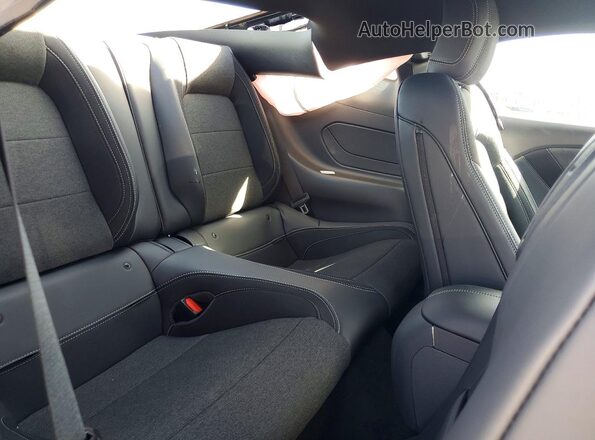 1FA6P8CF1S5415540 2025 FORD MUSTANG Blue Vista de los asientos traseros