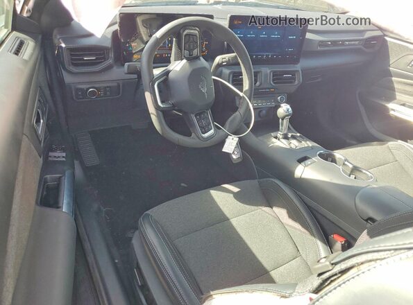 1FA6P8CF1S5415540 2025 FORD MUSTANG Blue Vista del salpicadero