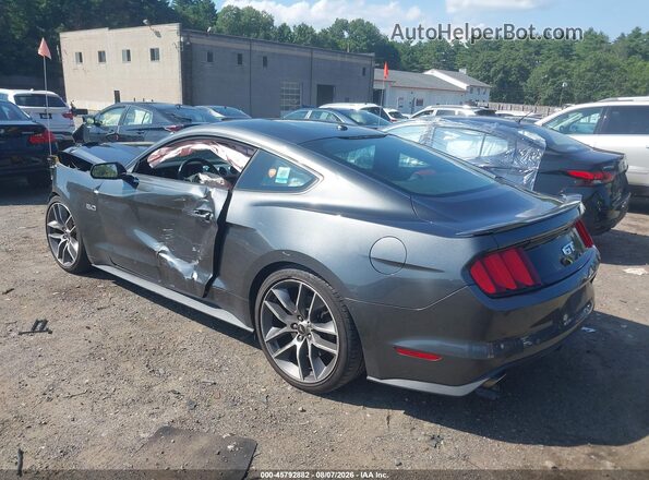 1FA6P8CF2G5235345 2016 FORD MUSTANG Серый Задняя левая четверть