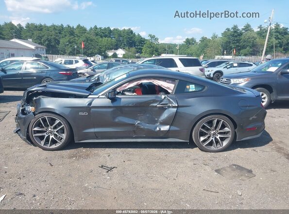 1FA6P8CF2G5235345 2016 FORD MUSTANG Серый Панорамный вид салона 360°