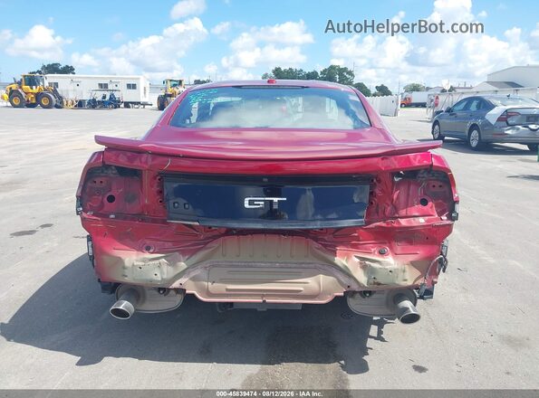 1FA6P8CF2G5236284 2016 FORD MUSTANG Red Widok z przodu