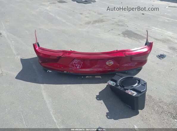 1FA6P8CF2G5236284 2016 FORD MUSTANG Red Widok zestawu wskaźników