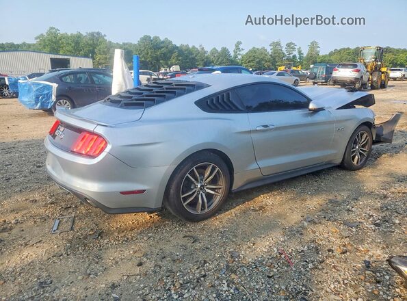 1FA6P8CF2G5255871 2016 FORD MUSTANG Silver უკანა მარჯვენა