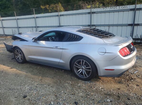 1FA6P8CF2G5255871 2016 FORD MUSTANG Silver უკანა მარცხენა