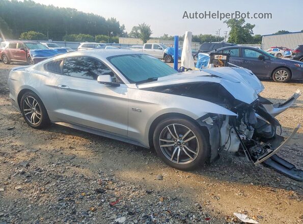 1FA6P8CF2G5255871 2016 FORD MUSTANG Silver წინა მარჯვენა