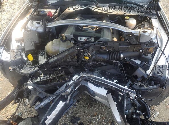 1FA6P8CF2G5255871 2016 FORD MUSTANG Silver უკანა სალონის ხედი