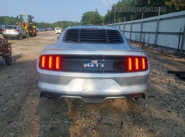 1FA6P8CF2G5255871 2016 FORD MUSTANG Silver უკანა ხედი