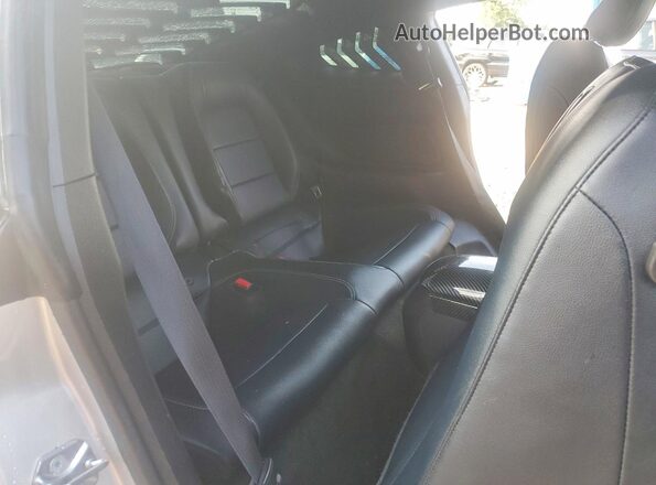 1FA6P8CF2G5255871 2016 FORD MUSTANG Silver უკანა სავარძლების ხედი