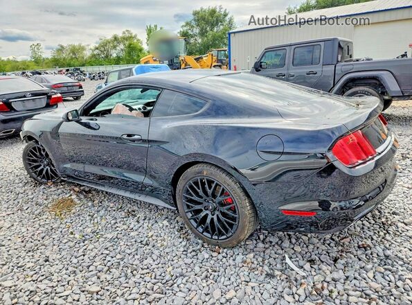 1FA6P8CF2H5212987 2017 FORD MUSTANG Black უკანა მარცხენა