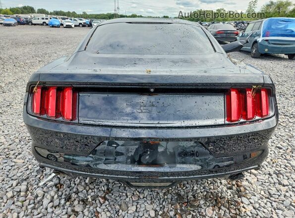 1FA6P8CF2H5212987 2017 FORD MUSTANG Black უკანა ხედი