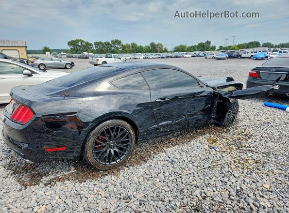 1FA6P8CF2H5212987 2017 FORD MUSTANG Black უკანა მარჯვენა