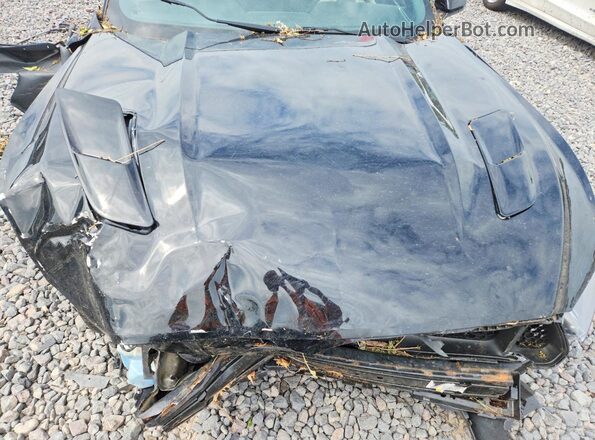 1FA6P8CF2H5212987 2017 FORD MUSTANG Black უკანა სალონის ხედი