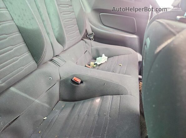 1FA6P8CF2H5212987 2017 FORD MUSTANG Black უკანა სავარძლების ხედი