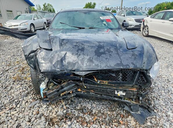 1FA6P8CF2H5212987 2017 FORD MUSTANG Black წინა ხედი