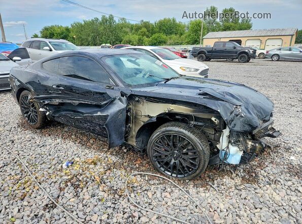 1FA6P8CF2H5212987 2017 FORD MUSTANG Black წინა მარჯვენა