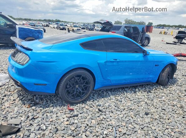 1FA6P8CF2H5240711 2017 FORD MUSTANG Blue უკანა მარჯვენა