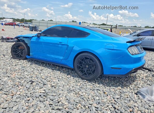 1FA6P8CF2H5240711 2017 FORD MUSTANG Blue უკანა მარცხენა