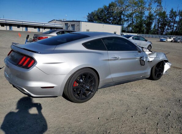 1FA6P8CF2H5244953 2017 FORD MUSTANG Silver Задня права чверть