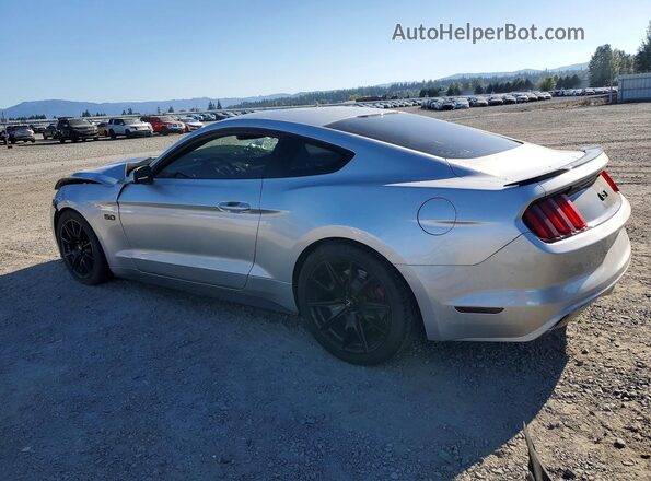 1FA6P8CF2H5244953 2017 FORD MUSTANG Silver Задня ліва чверть