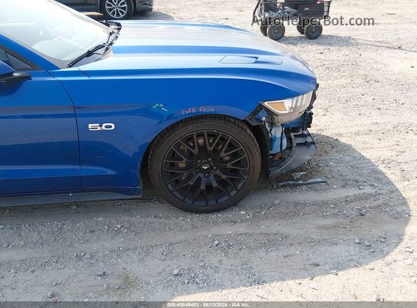 1FA6P8CF2H5269917 2017 FORD MUSTANG Синий 