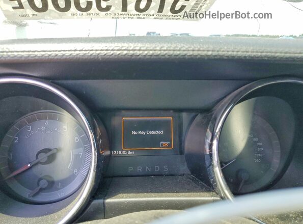 1FA6P8CF2H5278861 2017 FORD MUSTANG Silver ხელსაწყოთა პანელის ხედი