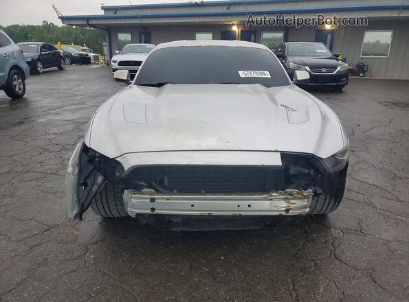 1FA6P8CF2H5278861 2017 FORD MUSTANG Silver წინა ხედი
