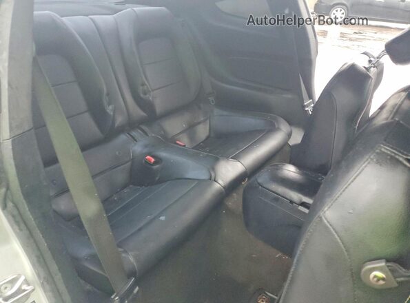 1FA6P8CF2H5278861 2017 FORD MUSTANG Silver უკანა სავარძლების ხედი