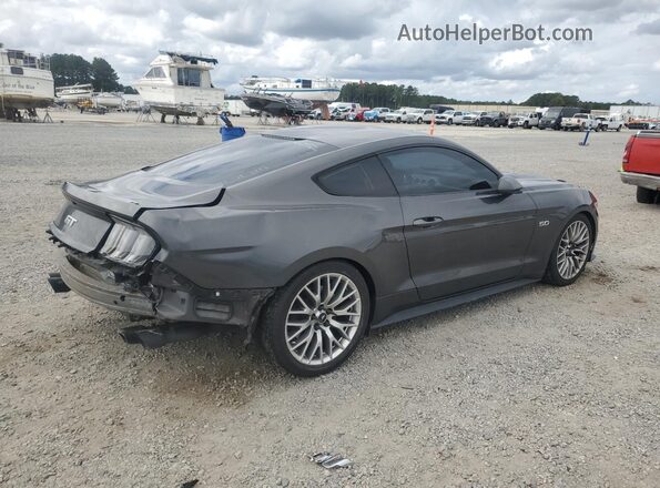1FA6P8CF2H5342655 2017 FORD MUSTANG Gray Задня права чверть