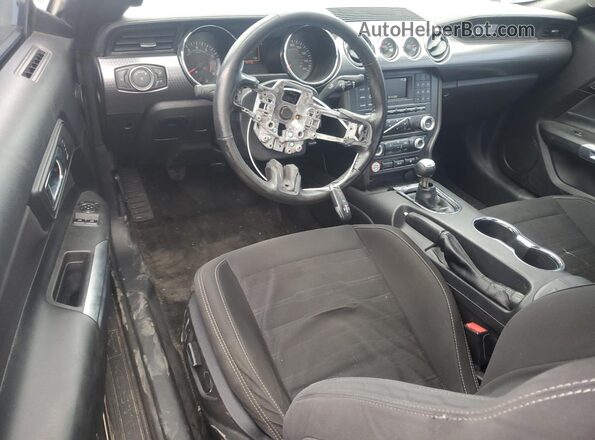 1FA6P8CF2H5342655 2017 FORD MUSTANG Gray Вид панелі приладів